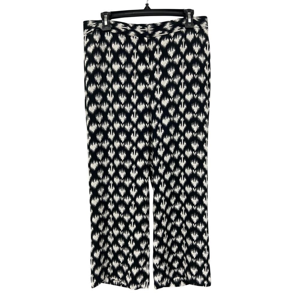 NWT Le Gali Abagail Cropped Wide Leg Pants size 8